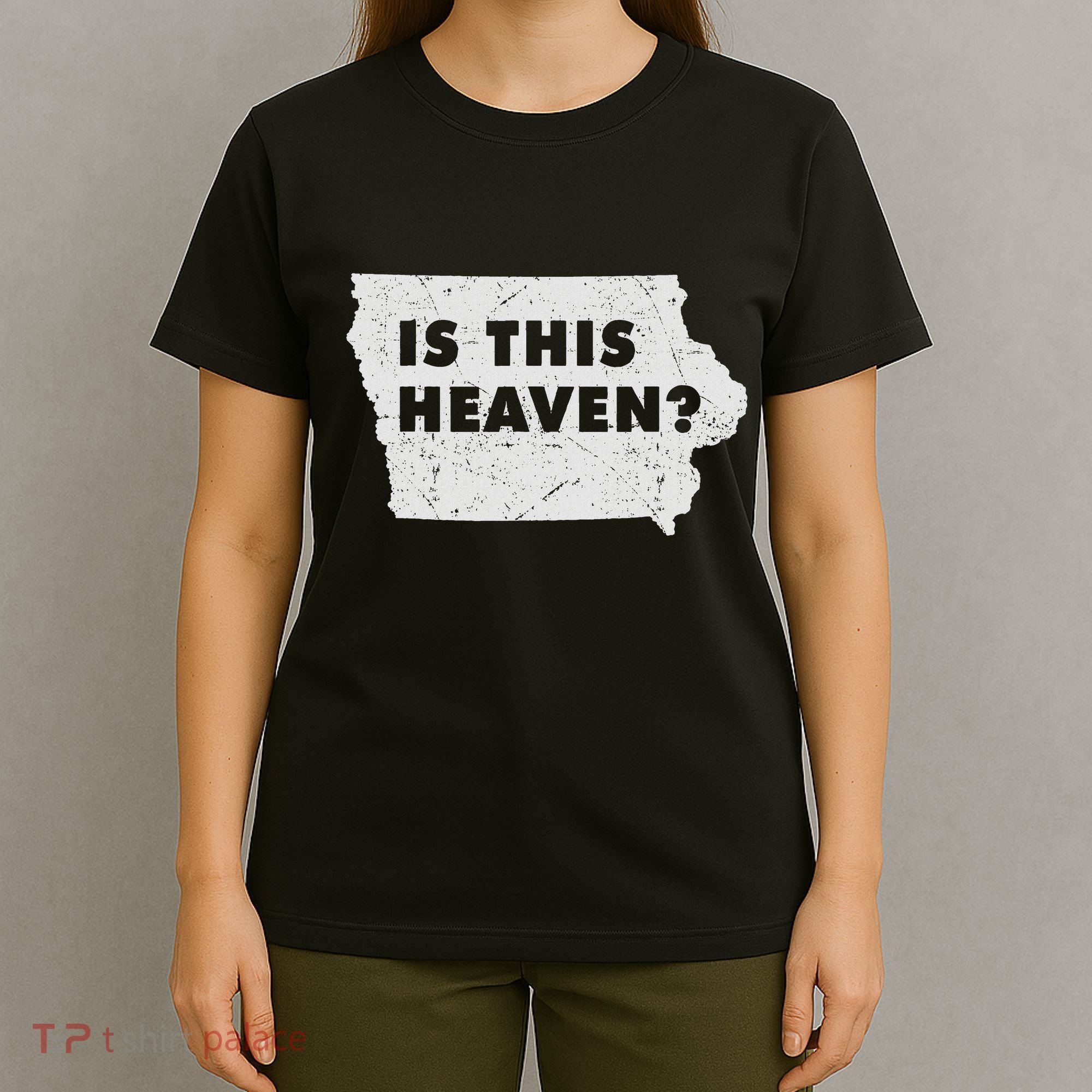 Citizen Proud America State Us Heaven Home Iowa T-Shirt