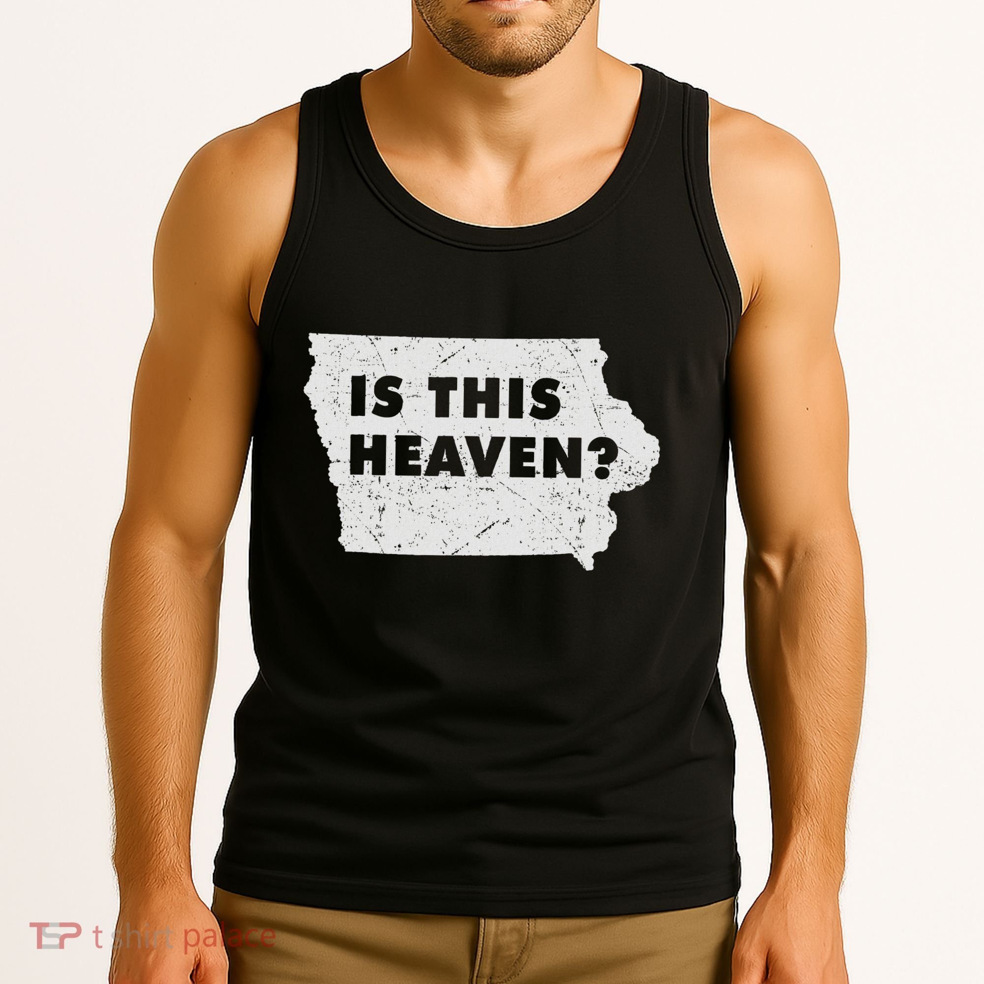 Citizen Proud America State Us Heaven Home Iowa Tank Top