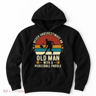 Cool Pickleball Art For Paddle Pickleball Player Hoodie