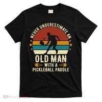 Cool Pickleball Art For Paddle Pickleball Player T-Shirt thumb 0