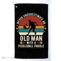 Cool Pickleball Art For Paddle Pickleball Player Golf Towel thumb 0