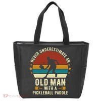 Cool Pickleball Art For Paddle Pickleball Player Tote Bag thumb 0
