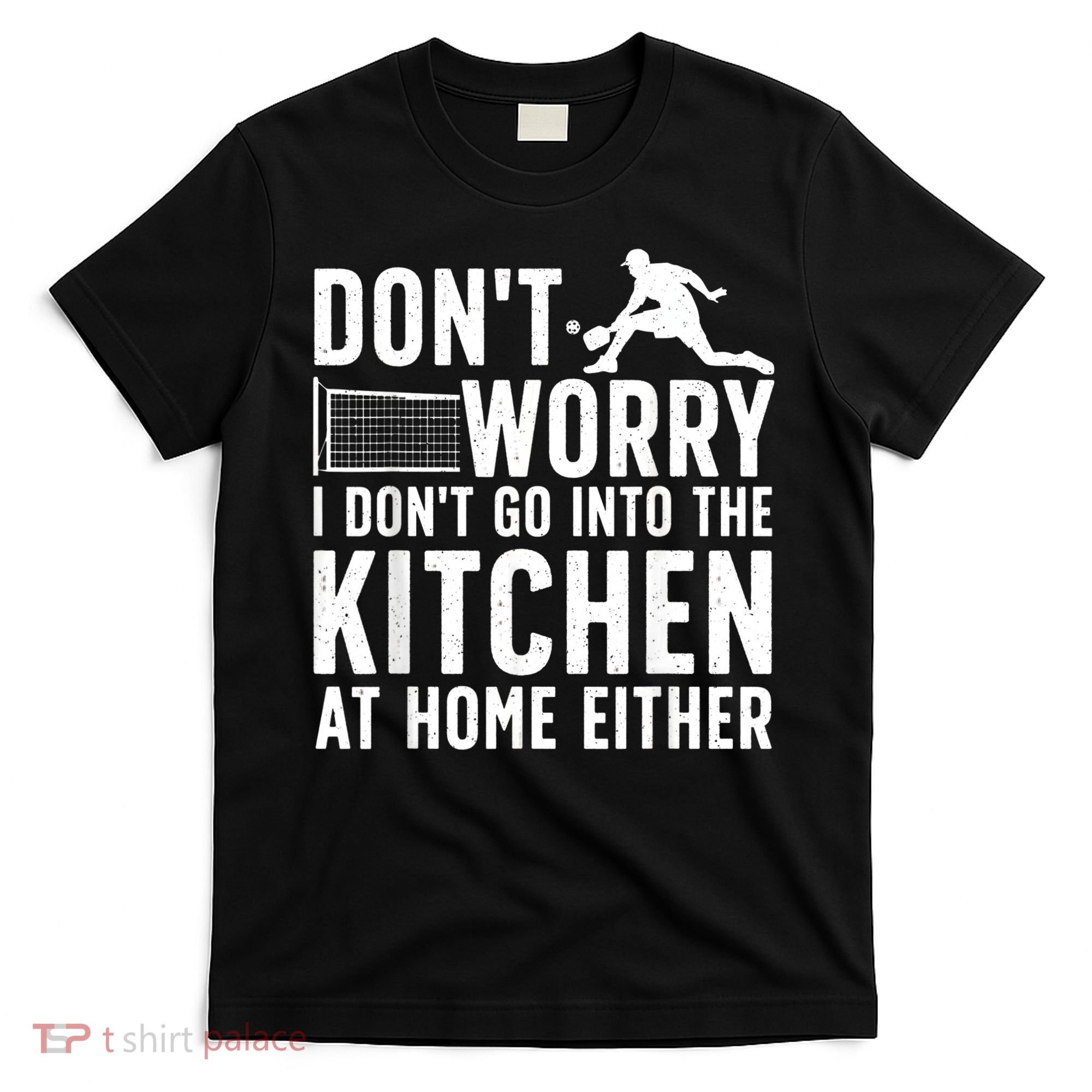 Cool Pickleball Art For Men Women Kitchen Pickle Ball Player T-Shirt