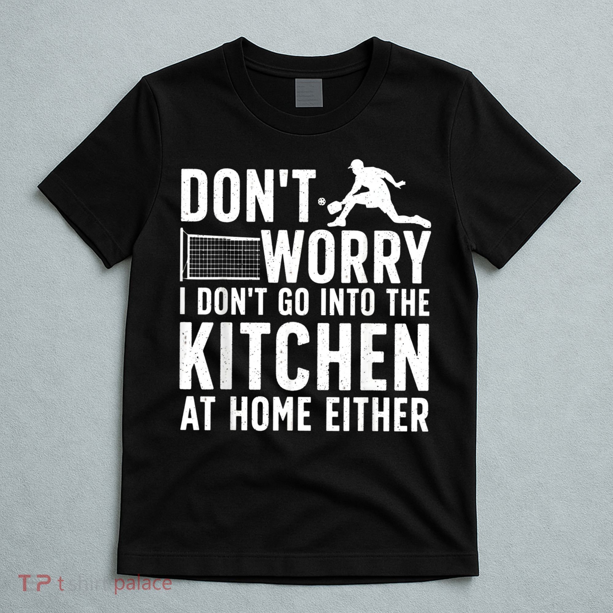 Cool Pickleball Art For Men Women Kitchen Pickle Ball Player T-Shirt