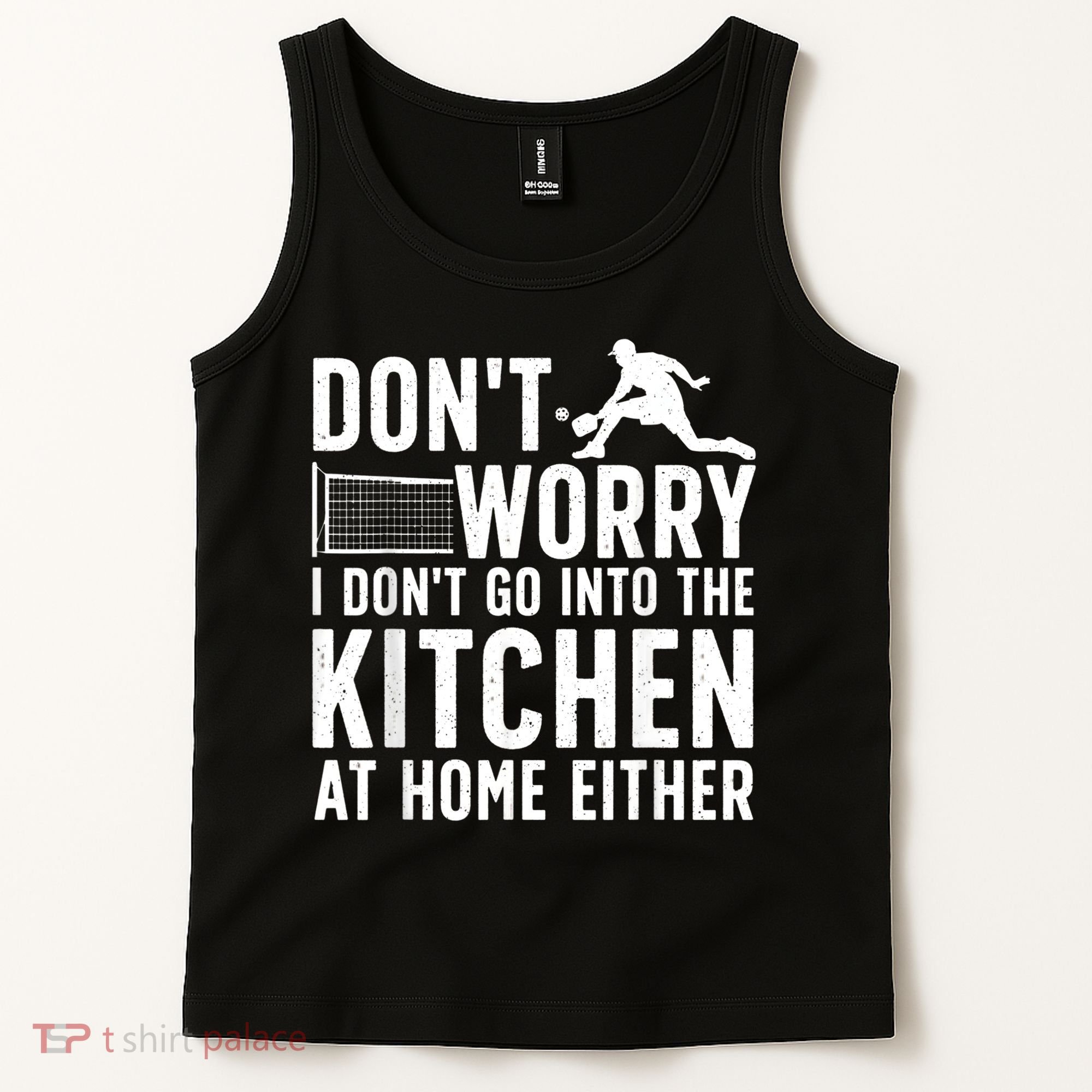 Cool Pickleball Art For Men Women Kitchen Pickle Ball Player Tank Top