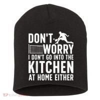 Cool Pickleball Art For Men Women Kitchen Pickle Ball Player Short Acrylic Beanie thumb 0