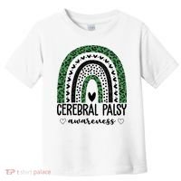 Cerebral Palsy Awareness Rainbow Heart Toddler T-Shirt thumb 0