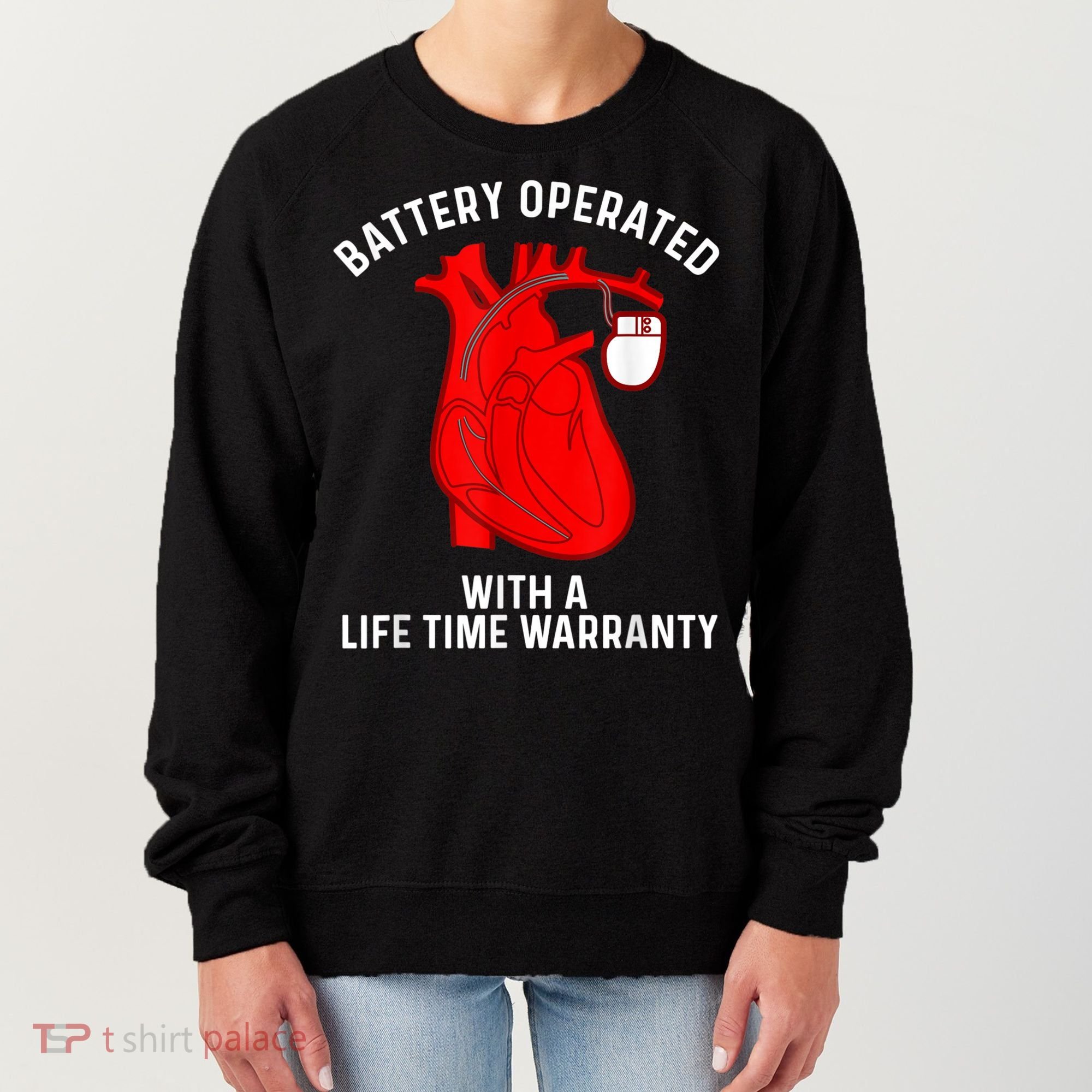 Cool Pacemaker Art For Men Women Artificial Heart Pacemaker Women's Sweatshirt