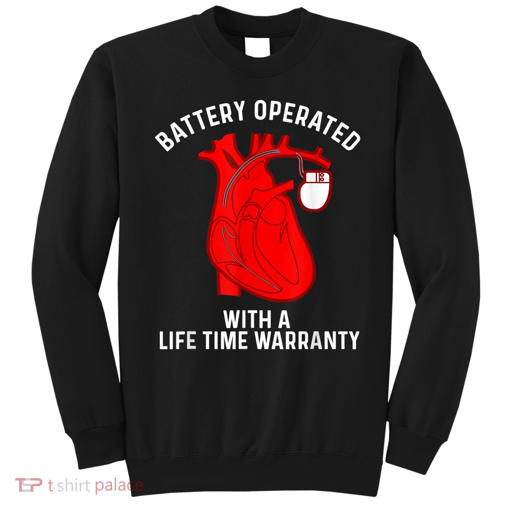 Cool Pacemaker Art For Men Women Artificial Heart Pacemaker Sweatshirt