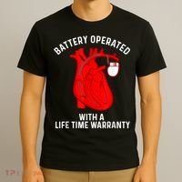 Cool Pacemaker Art For Men Women Artificial Heart Pacemaker T-Shirt thumb 3
