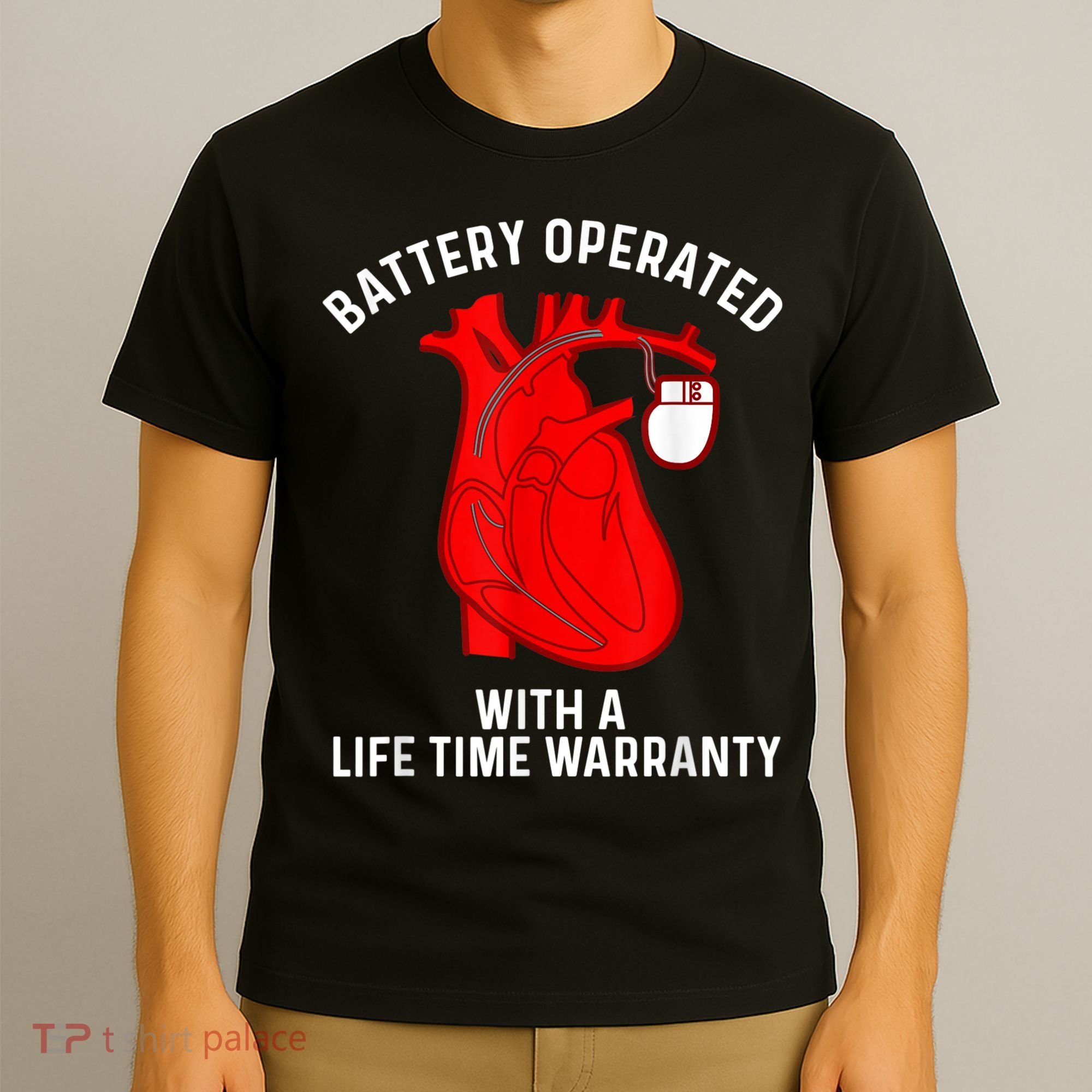 Cool Pacemaker Art For Men Women Artificial Heart Pacemaker T-Shirt