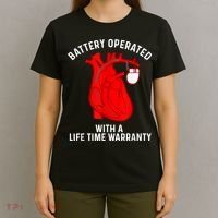 Cool Pacemaker Art For Men Women Artificial Heart Pacemaker T-Shirt thumb 4