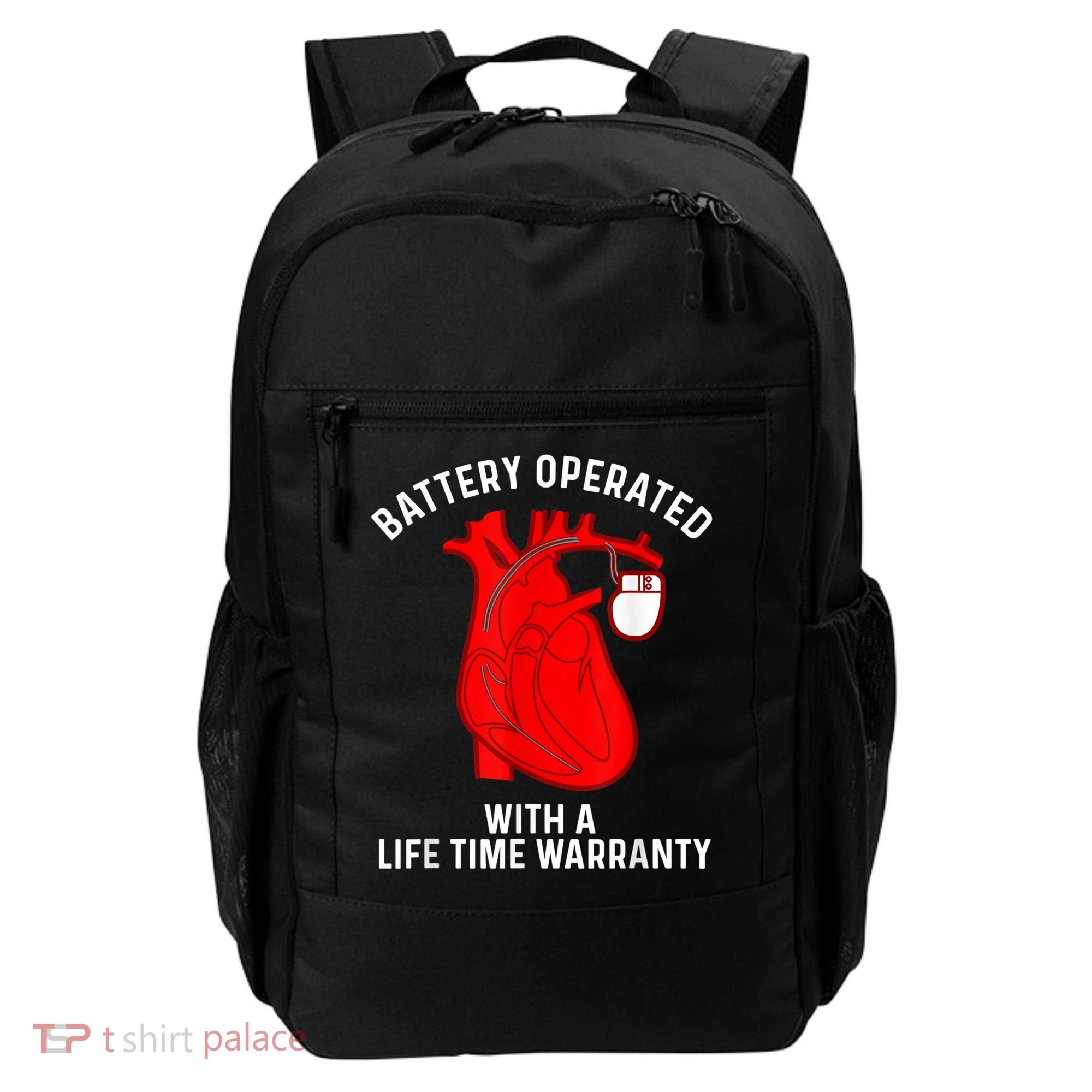 Cool Pacemaker Art For Men Women Artificial Heart Pacemaker Backpack