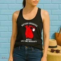 Cool Pacemaker Art For Men Women Artificial Heart Pacemaker Women's Tank Top thumb 2