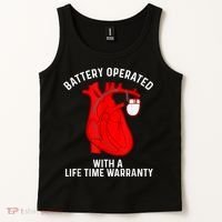 Cool Pacemaker Art For Men Women Artificial Heart Pacemaker Tank Top thumb 2