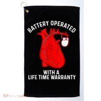 Cool Pacemaker Art For Men Women Artificial Heart Pacemaker Golf Towel thumb 0