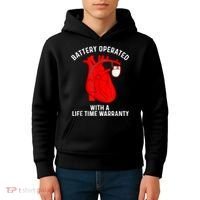 Cool Pacemaker Art For Men Women Artificial Heart Pacemaker Kids Hoodie thumb 4