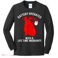 Cool Pacemaker Art For Men Women Artificial Heart Pacemaker Kids Long Sleeve Shirt thumb 0