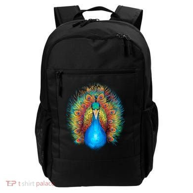 Colorful Peacock Art Backpack