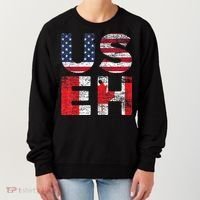 Canadian Pride American USA USEH US Flag Canada Women's Sweatshirt thumb 0