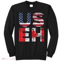 Canadian Pride American USA USEH US Flag Canada Sweatshirt thumb 0