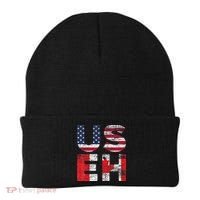 Canadian Pride American USA USEH US Flag Canada Beanie thumb 0