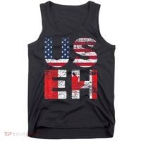 Canadian Pride American USA USEH US Flag Canada Tank Top thumb 0