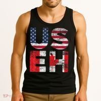 Canadian Pride American USA USEH US Flag Canada Tank Top thumb 3