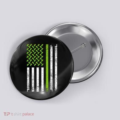 Cool Pickle Art Gag Dill Pickle Costume Button