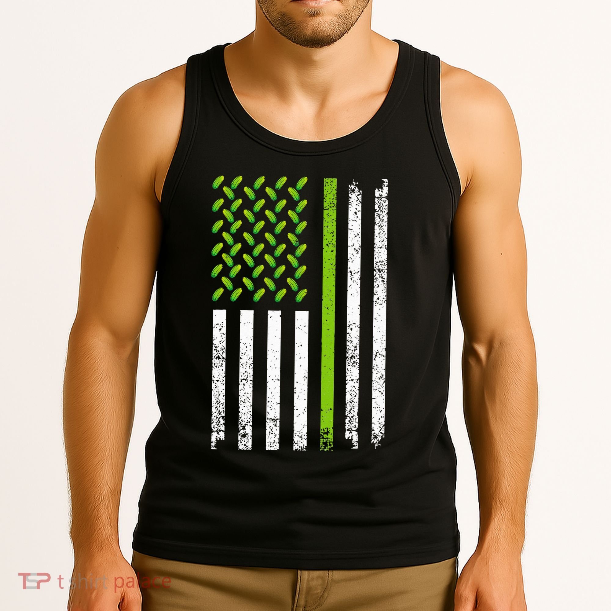 Cool Pickle Art Gag Dill Pickle Costume Tank Top