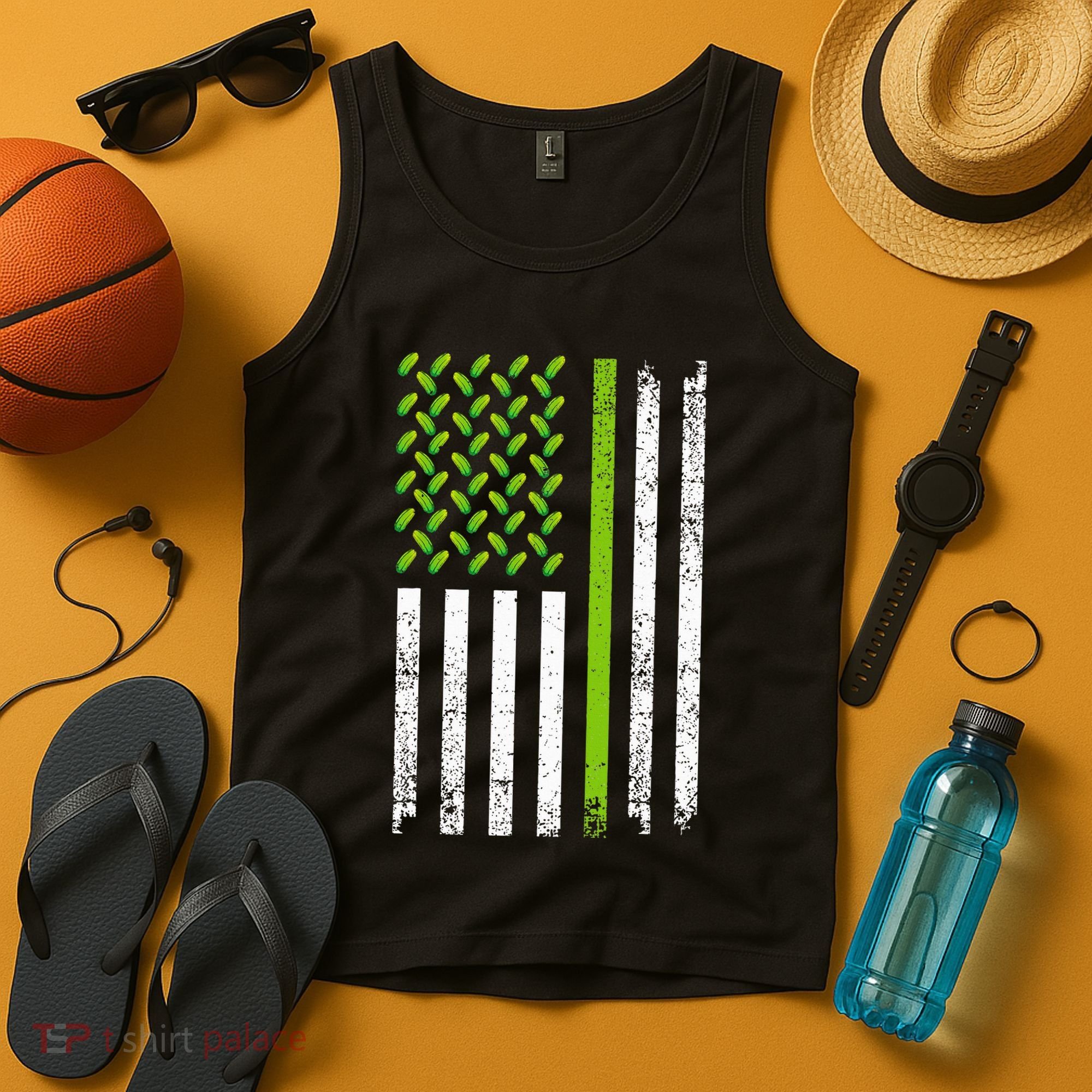 Cool Pickle Art Gag Dill Pickle Costume Tank Top