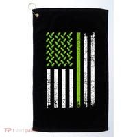 Cool Pickle Art Gag Dill Pickle Costume Golf Towel thumb 0