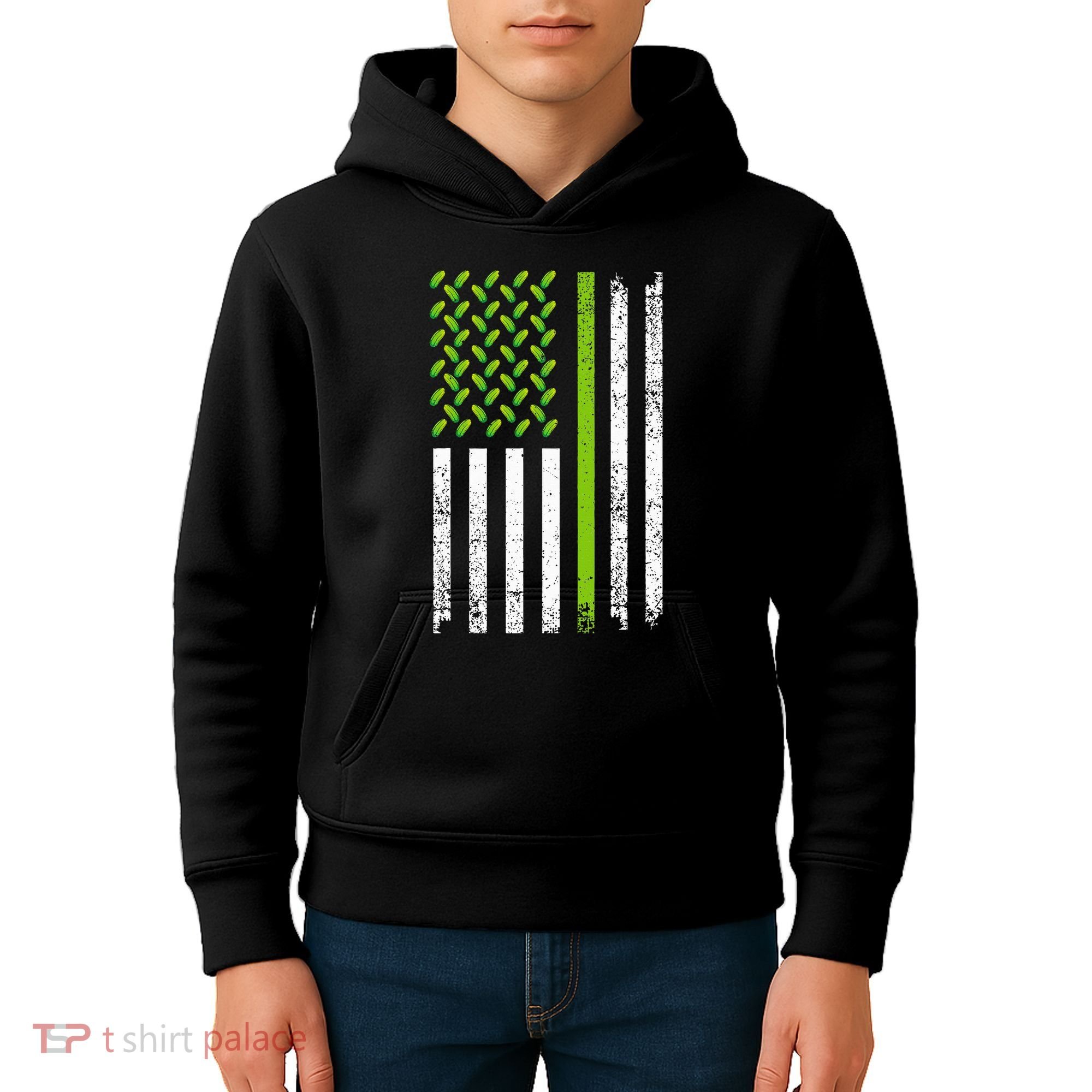 Cool Pickle Art Gag Dill Pickle Costume Kids Hoodie