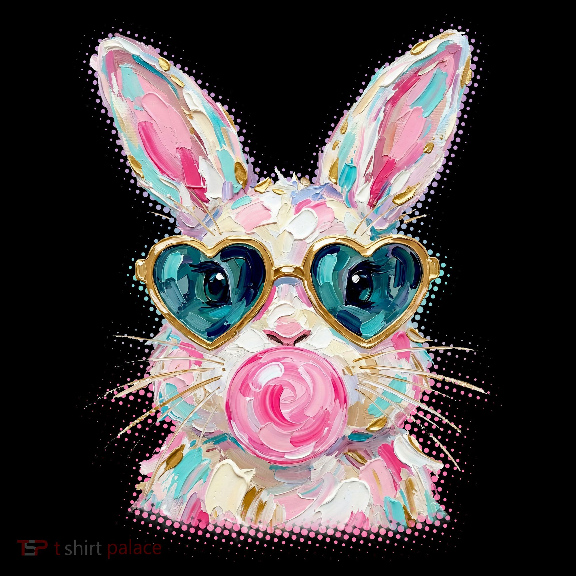 Cute Pop Art Bubblegum Easter Bunny Coffee Mug