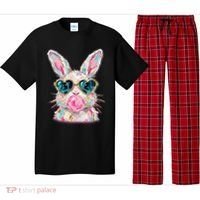 Cute Pop Art Bubblegum Easter Bunny Pajama Set thumb 0