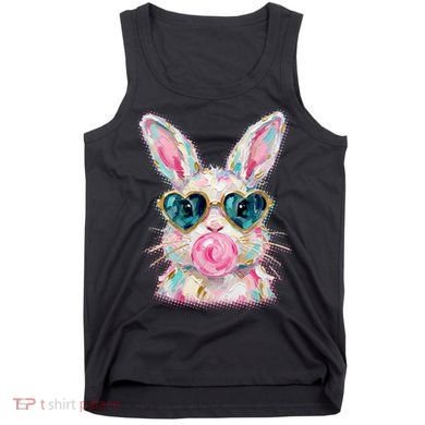 Cute Pop Art Bubblegum Easter Bunny Tank Top