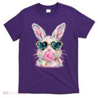 Cute Pop Art Bubblegum Easter Bunny T-Shirt thumb 0