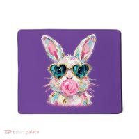 Cute Pop Art Bubblegum Easter Bunny Mousepad thumb 0