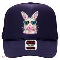 Cute Pop Art Bubblegum Easter Bunny Hat thumb 0
