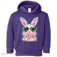 Cute Pop Art Bubblegum Easter Bunny Toddler Hoodie thumb 0