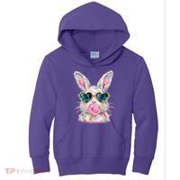 Cute Pop Art Bubblegum Easter Bunny Kids Hoodie thumb 0