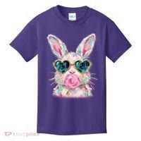 Cute Pop Art Bubblegum Easter Bunny Kids T-Shirt thumb 0