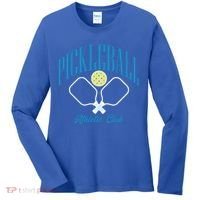Cute Pickleball Athletic Club Cute Gift Women's Long Sleeve Shirt thumb 0