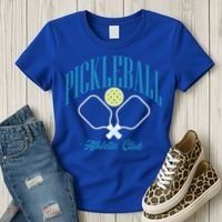Cute Pickleball Athletic Club Cute Gift Women's T-Shirt thumb 3
