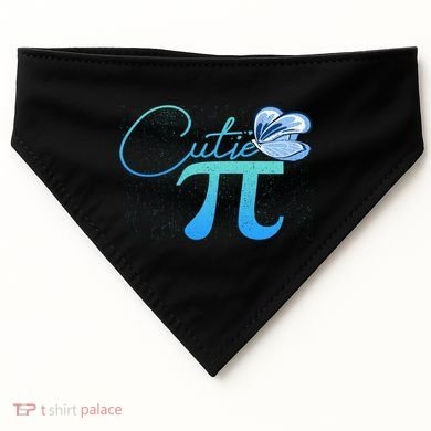 Cute Pie And Pi Day Math Lover Gift I National Pi Day Cool Gift USA-Made Doggie Bandana
