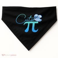 Cute Pie And Pi Day Math Lover Gift I National Pi Day Cool Gift USA-Made Doggie Bandana thumb 0