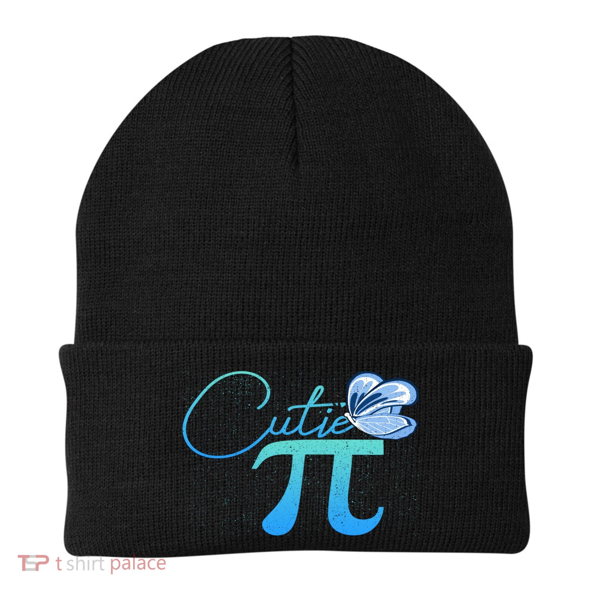 Cute Pie And Pi Day Math Lover Gift I National Pi Day Cool Gift Beanie