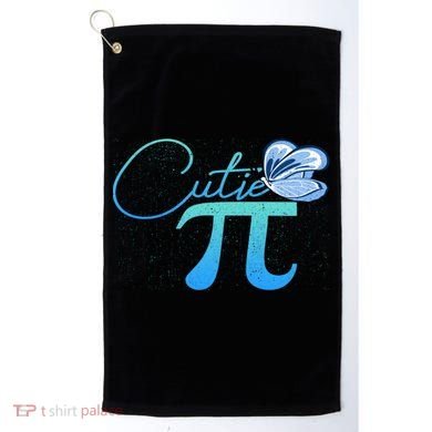 Cute Pie And Pi Day Math Lover Gift I National Pi Day Cool Gift Golf Towel