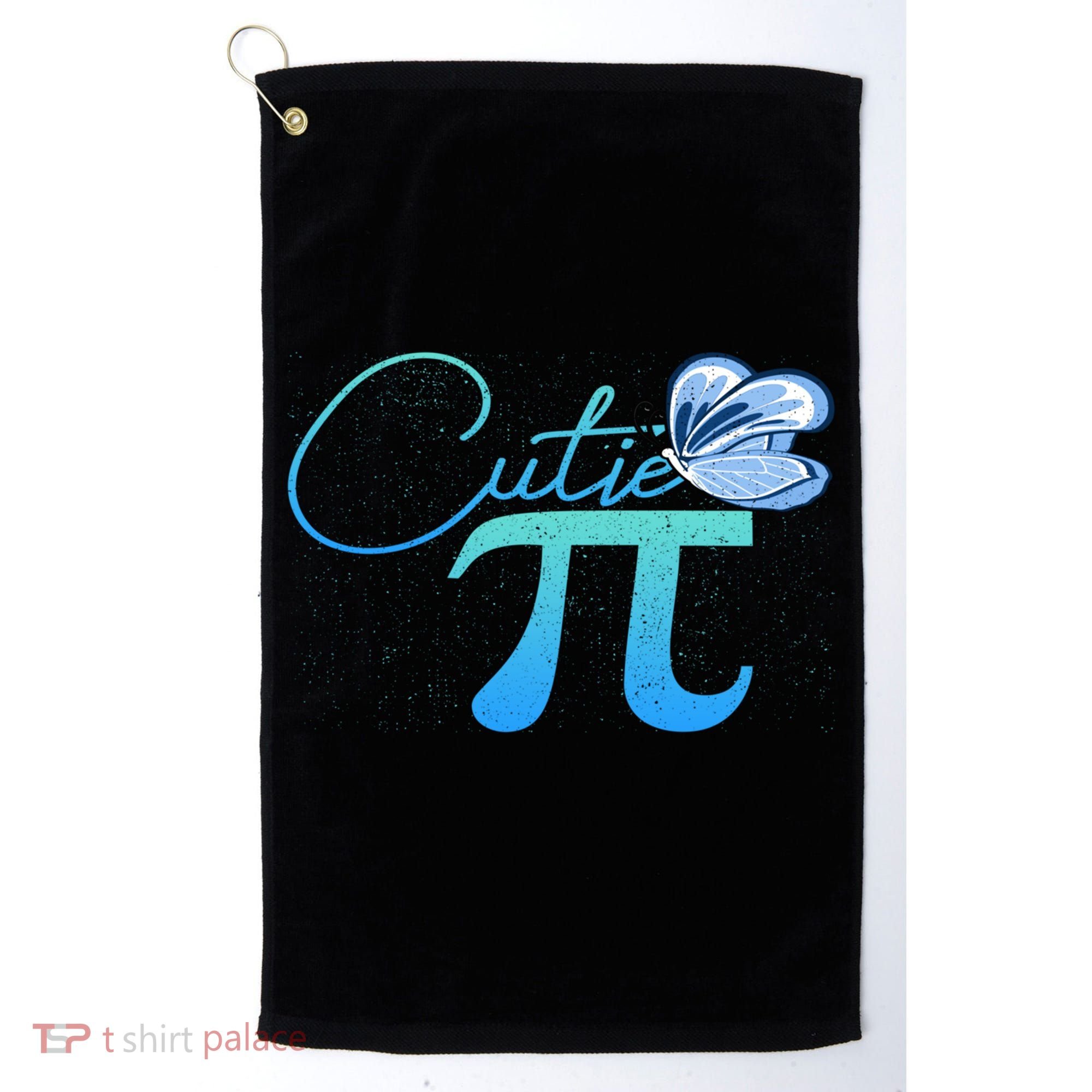 Cute Pie And Pi Day Math Lover Gift I National Pi Day Cool Gift Golf Towel