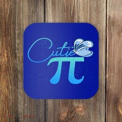 Cute Pie And Pi Day Math Lover Gift I National Pi Day Cool Gift Coaster